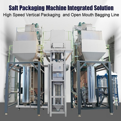 Kualitas  Vertical Centrifuge Salt Packaging Machine 50g-2kg High Speed pabrik