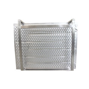 Stainless Pillow Heat Transfer Plate Evaporator Perendaman yang sangat efisien