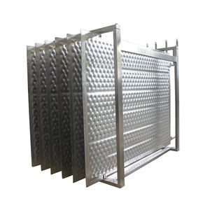 Stainless Pillow Heat Transfer Plate Evaporator Perendaman yang sangat efisien