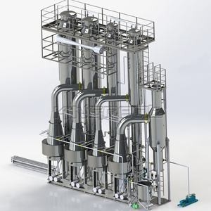 Sal Crystal Refining Evaporation System Plant Line Untuk garam meja