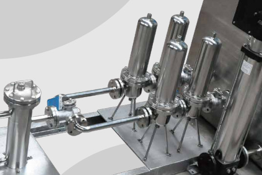 Filter Pengolahan Air Limbah Sentrifugal Plastik Industri Presisi Filtrasi Asam
