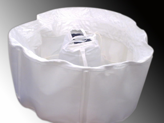 Tas Filter Polyester Penghilang Debu Untuk Pengumpul Debu / Pemisahan Cairan-Keras
