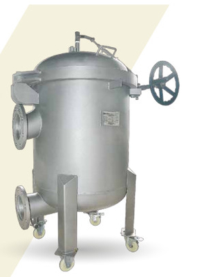 Filter Daun Tekanan Vertikal Industri SS304 Untuk Kimia