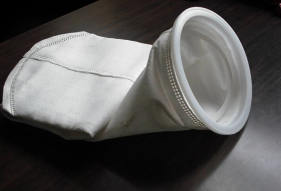 Peralatan Pemisahan Kostum Kantong Filter Nomex Polyester Untuk Filtrasi Cairan