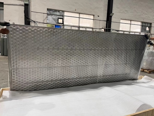 Plat bantal efisiensi tinggi untuk ketebalan 1-1.2mm stainless steel