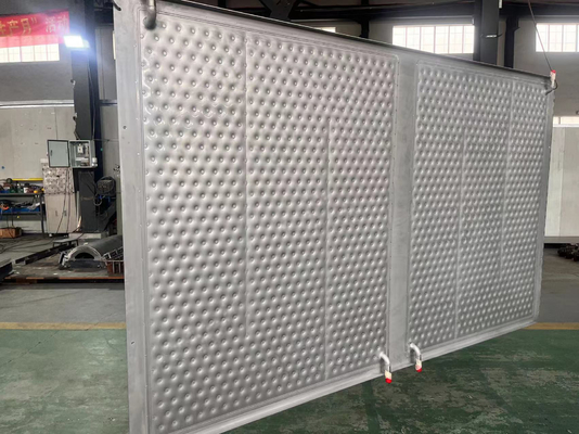 Plat bantal efisiensi tinggi untuk ketebalan 1-1.2mm stainless steel