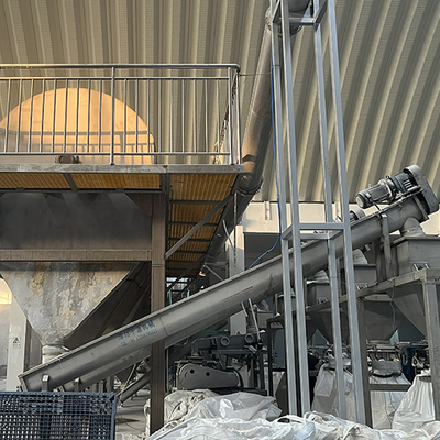 Lini produksi pembuatan garam berkapasitas tinggi dengan crusher centrifuge pengering