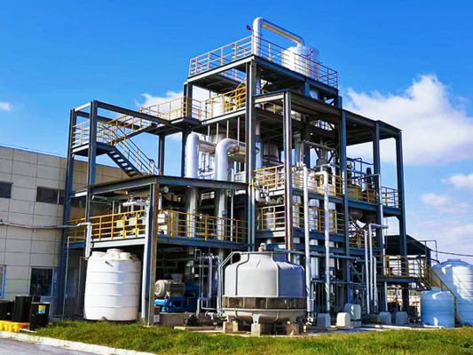 MVR Sistem penguapan MEE Solusi EPC Turnkey Energi yang lebih rendah Waktu operasi yang lebih tinggi