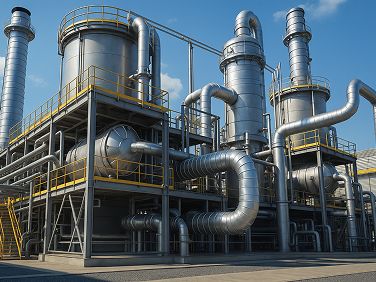 Peralatan Evaporator Efek Ganda Film Jatuh untuk Pengolahan Limbah