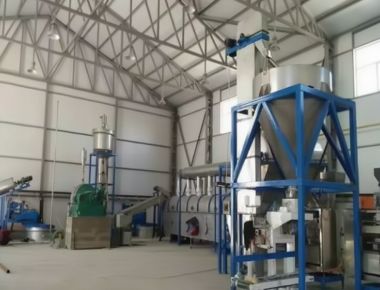 Pabrik Produksi Garam Beryodium Crusher Pencucian Refining Drying Packing Equipment
