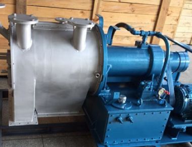 Horizontal 2 Stage Pusher Centrifuge Otomatis Kontinyu Double Drums