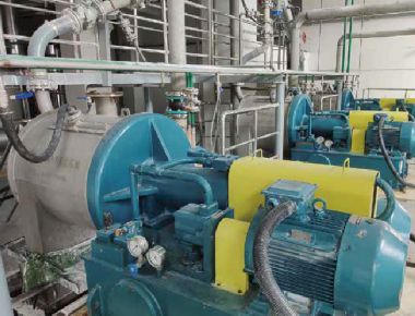 Pemisahan Garam HR Double Stage Pusher Centrifuge