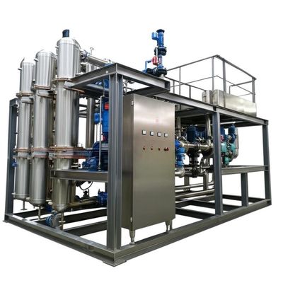 Evaporator MVR Baja Rinsless Untuk Aplikasi Kimia Makanan Dan Lingkungan