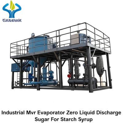 Industrial Mvr Evaporator Zero Liquid Discharge Gula Untuk Sirup Starch