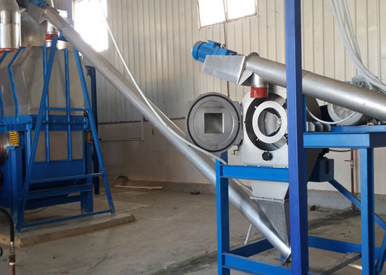Efisiensi Tinggi Pabrik Produksi Garam Laut Penghancuran Fisik Pencucian Pengeringan