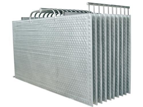 SS304 Laser Welded Dimpled Plate Heat Exchanger 2.5x2.5m Untuk Proyek Garam Vakum
