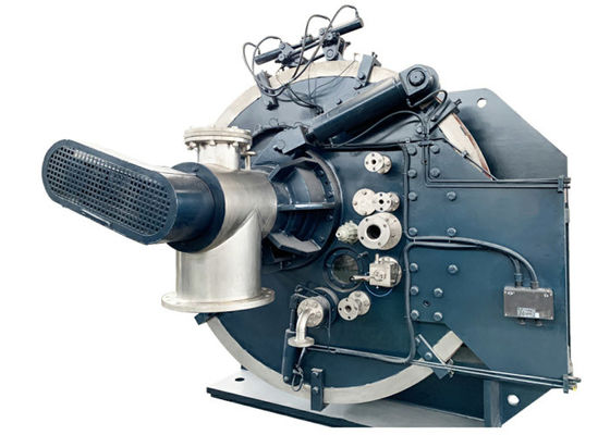 Kapasitas Besar Horizontal Scraper Peeler Centrifuge SS304 Untuk Pabrik Tepung Sagu
