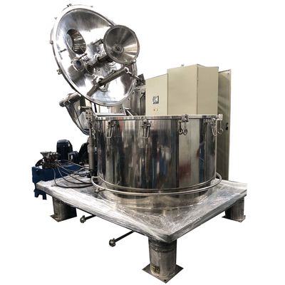 Tas Platform Gemetar Centrifuge Pengupas Vertikal SS304