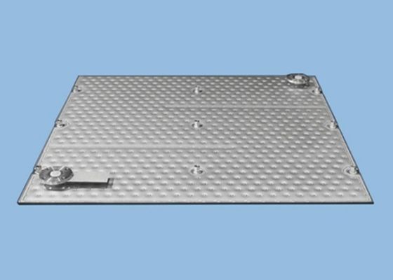 Polishing Bantal Dimple Plat Heat Exchanger 0.3-1.2mm Ketebalan