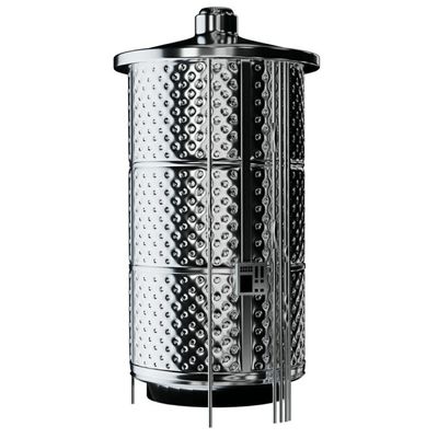 Stainless Steel Laser Welding Pillow Plate Dimple Jacket Evaporator Untuk Bir Brewing Brewage