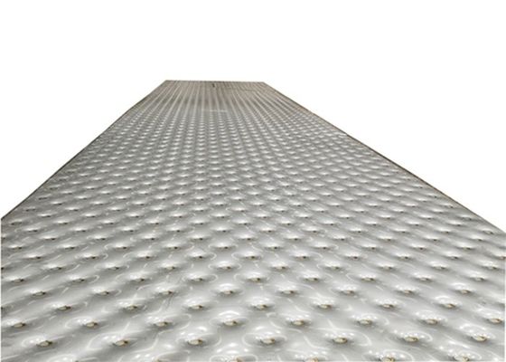 Struktur Dilas Sepenuhnya SS Dimple Plate Sheet Untuk Pendinginan