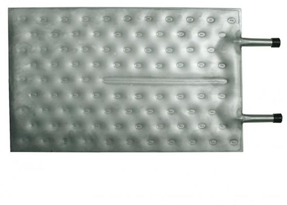 1.2mm Tebal Piring Bantal Double Timbul SS304 Piring Bantal Untuk Penukar Panas Piring Bantal