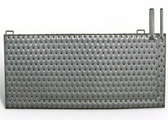 Pelat Bantal Stainless Steel Timbul Ganda Disesuaikan Untuk Pendinginan