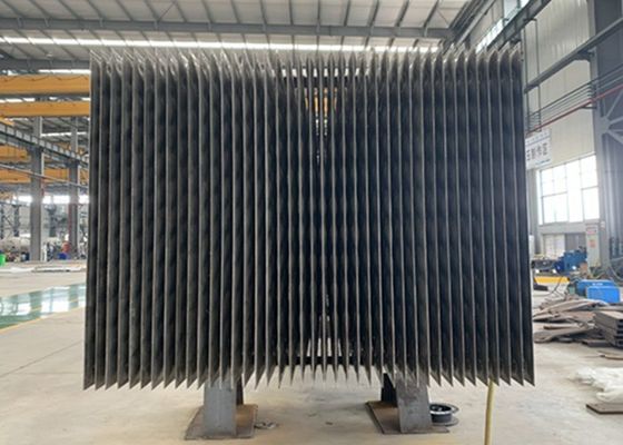 Penukar Panas Pelat Thermo SS 6x2m Dengan Pelat Bantal Tabung Lebar