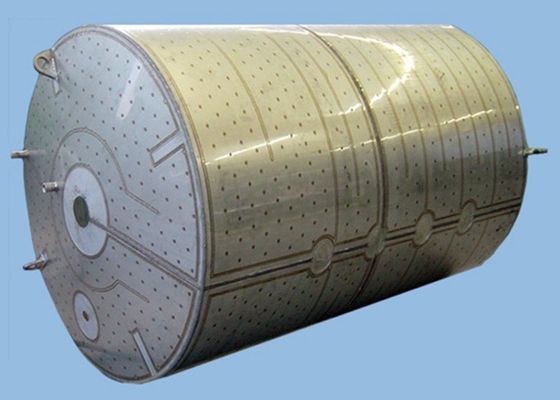 Tangki Jaket Pelat Bantal 300L Dipoles Untuk Pelarut
