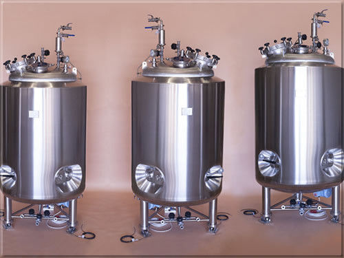 Food Grade Etanol Cooling 500L Dimple Jacketed Vessel