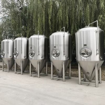 Laser Welded Beer Menggunakan SS316L Pillow Plate Jacket Vessel
