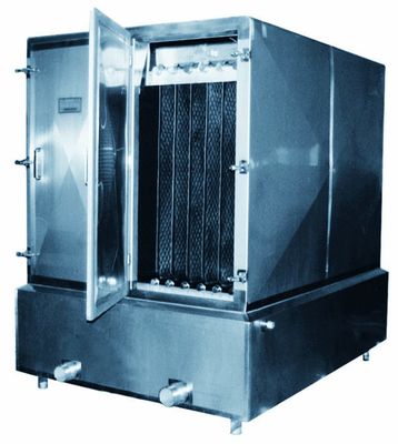 Piring Bantal Timbul Ganda 316L Falling Film Chiller