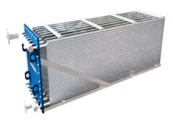 Penukar Panas Pelat Thermo SS 6x2m Dengan Pelat Bantal Tabung Lebar