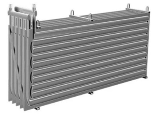 SUS304 Pillow Plate Heat Exchanger Single Double Embossed Profile ASMI