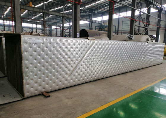 Penukar Panas Pelat Bantal Timbul Ganda untuk Industri Pulp Kertas