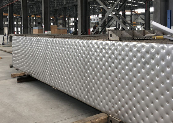 Stainless Steel Pillow Plate Laser Mesin Pengelasan Disesuaikan