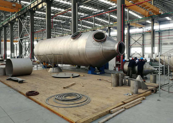 15000kg / jam Evaporator Film Tiga Efek Jatuh Dalam Industri Kimia Farmasi