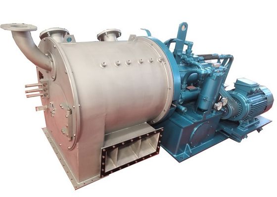 HR Piston Horizontal Pusher Centrifuge 2 Tahap Untuk Pabrik Pengolahan Garam
