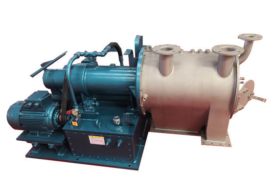 Horizontal 2 Stage Pusher Centrifuge Drum Ganda Berkelanjutan Secara Otomatis