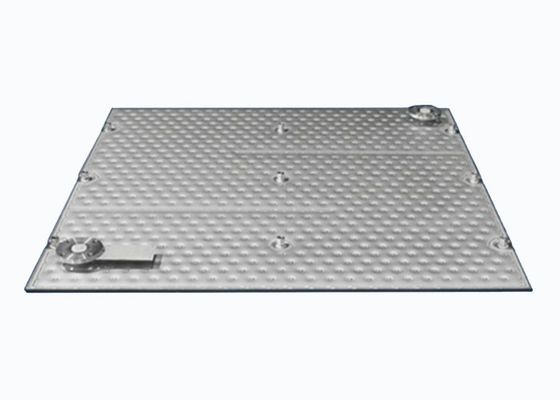 Efisiensi Pemisahan Tinggi bantal pelat penukar panas 1.2mm