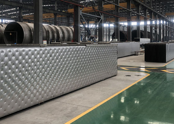 Stasiun Evaporasi Pulp Jerami Gandum Dengan Evaporator Pelat Bantal Lima Efek