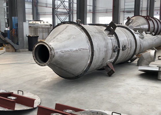 Tipe tabung MVR evaporator system exchanger sirkulasi paksa 480V