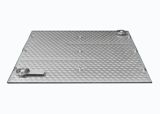 1.5x2m Double Wall Brazing Plate Heat Exchanger Tipe Plat Dimpled Evaporator