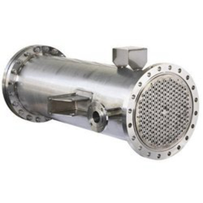 SS316L Chiller Shell Dan Tube Evaporator Penukar Panas 5T / H