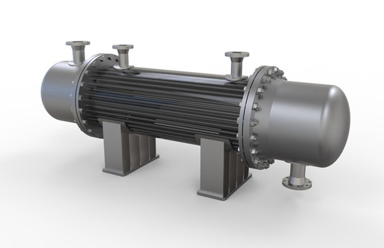SS316L Chiller Shell Dan Tube Evaporator Penukar Panas 5T / H