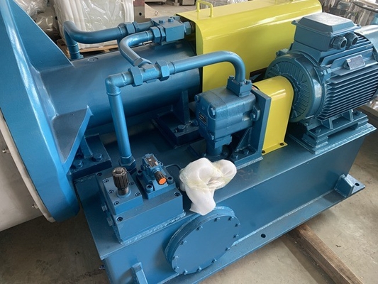 Kimia Industri Pusher Centrifuge Cairan Padat Otomatis 2 Tahap Untuk Garam